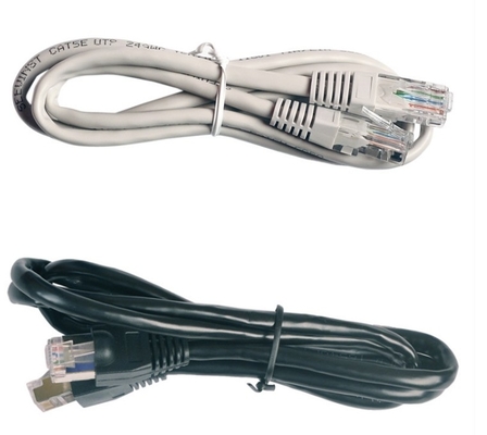 Red Lan Cable RJ45 8P8C Crystal Head Plug de la comunicación cat5e a rj45 con la protección para el ordenador