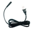 2pin enchufe no polar americano 125V con el cable de corriente alterna femenino del extremo del enchufe del dispositivo para la enderezadora del pelo