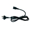 Enchufe negro de PIN Australian del color 3 con C13 el cable de corriente alterna femenino del certificado del enchufe SAA