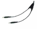 3pin enchufe masculino c13 125V del IEC 320 250V SV1.25 a los cordones del cable de extensión de cable de los terminales rv1.5mm2