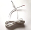 La fábrica vende directamente el conector macho del cable de audio de la aduana 3.5m m que el auricular audio del cordón conecta el cable de extensión del MP3 del cordón