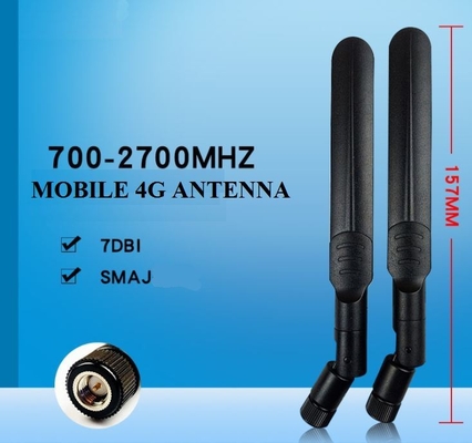 Antena de palillo del pegamento de TNC 4G 700MHz, antena de 5dbi WiFi