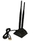 Antena dual de WiFi de la alta ganancia de la frecuencia 2.4G 5dbi, antena de 5,8 gigahertz Wifi