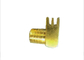 Conector masculino coaxial de cobre amarillo lleno de la encrespadura del RF SMA para RG58 los compradores del cable 2